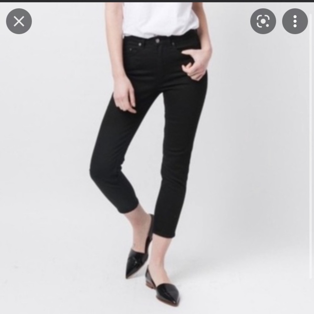 Acne Studio Cropped Jeans